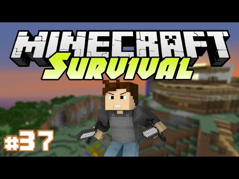Minecraft: Survival Let's Play Ep. 37 - DEATH IN THE NETHER!