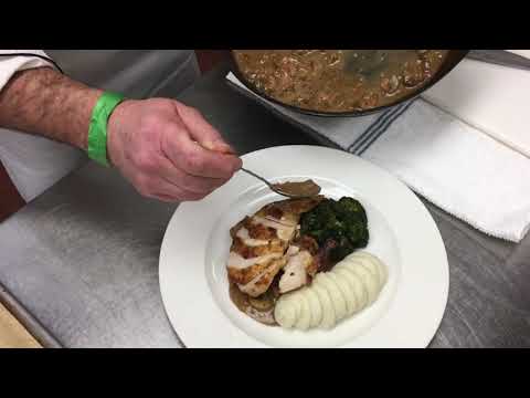 Chicken Chasseur Preparation & Plating with Chef Enzo