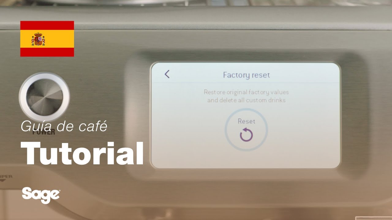 Cómo restablecer los valores de fábrica