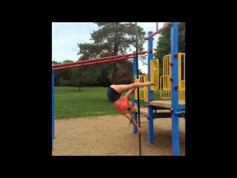 August 2014 Twisted Grip Handspring: Best time (Pole Dance)