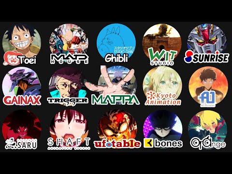 Every Anime Studio Explained in 17 Minutes