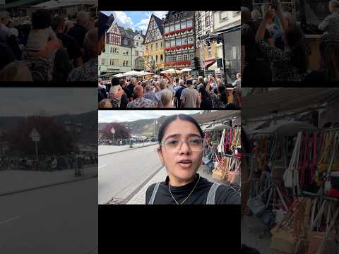 Wein festival in Germany 🇩🇪 Live Music in Cochem #germanytravel #europetravel