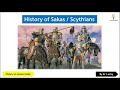 Saka Rule in India | History of Sakas | Saka Dynasty -History of Ancient India
