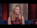 Saoirse Like Inertia Ronan Explaining Her Name For One Minute