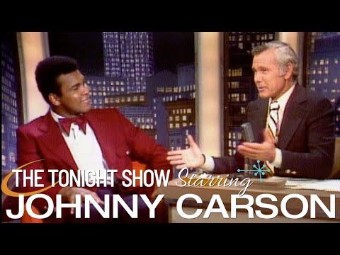 Muhammed Ali on Getting His Jaw Broken By Ken Norton - Carson Tonight Show