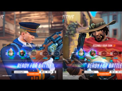 GALE SOLDIER 76 AND CASSIDY GAMEPLAY - OVERWATCH 2 SEASON 9 TOP 500