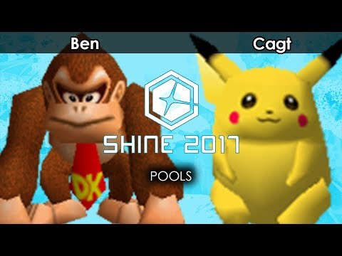 Shine 2017: Ben (DK/Jigglypuff) V oS | Cagt (Pikachu) - Smash 64 | Pools