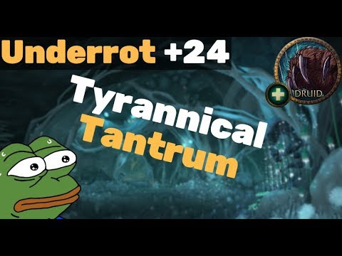 +24 Tyrannical Underrot - Resto Druid Zmug