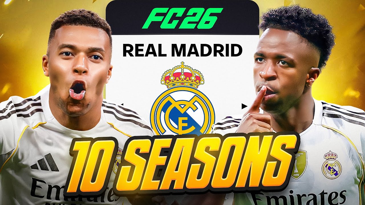 I Takeover Real Madrid for 10 Seasons... in FC 26