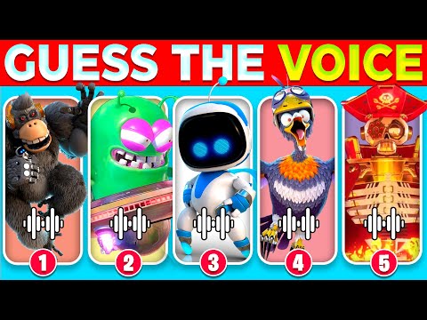 Guess ALL ASTRO BOT BOSSES😱 by Their Emoji + Voice🔊COMPILATION🔥Astro Bot🤖
