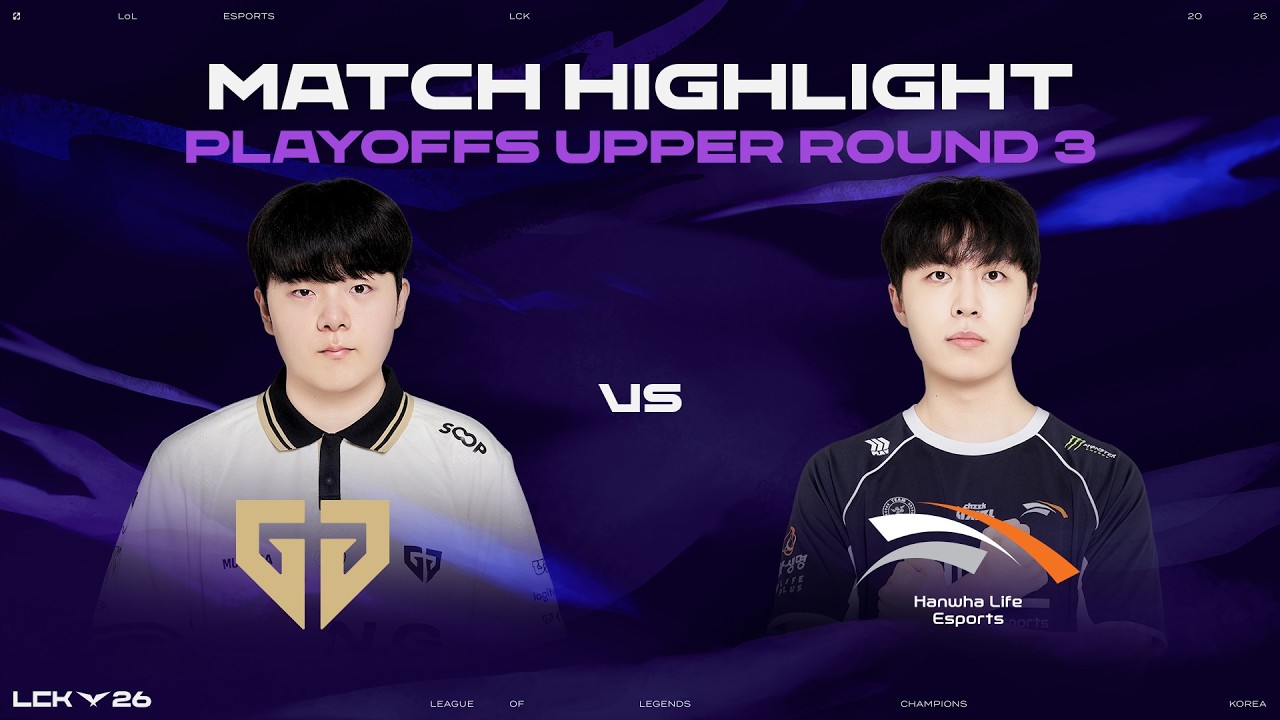 GEN vs HLE | 승자조 3라운드 매치 하이라이트 | 2026 우리은행 LCK 플레이오프