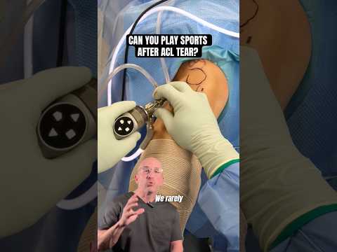 Are Sports Possible AFTER ACL Injury? 🏈 #shorts