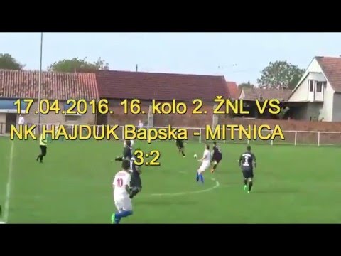 Hajduk Bapska - Mitnica 3:2