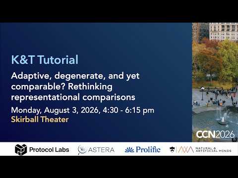 Ccn 2026 Tutorial Adaptive Degenerate And Yet Comparable