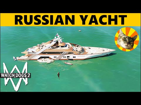 "Tachanka" Russian luxury yacht | Watch Dogs 2