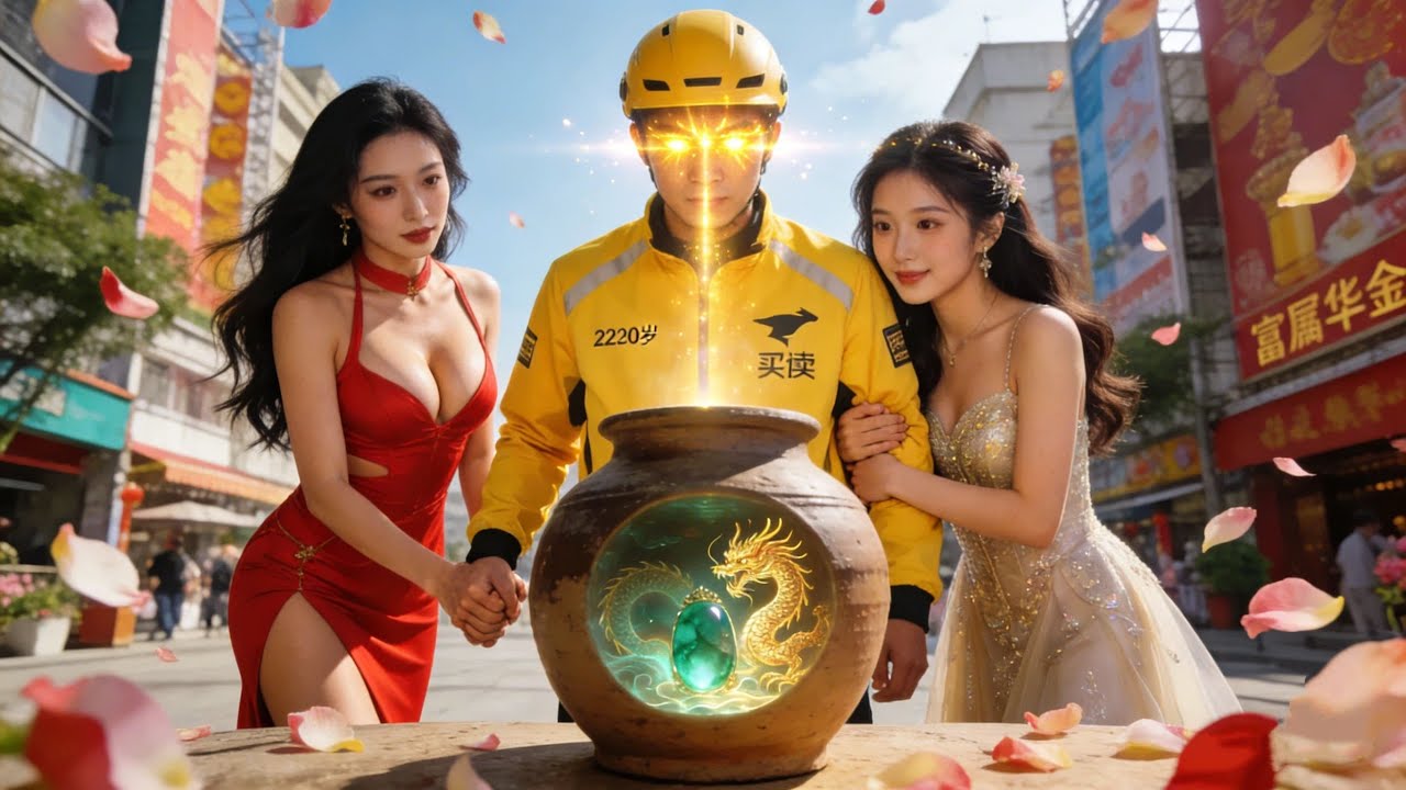 外賣小哥意外覺醒透視眼！窮小子偶然激活家傳玉佩，美女總裁為他豪掷百萬，首富千金紛紛圍繞，他用透視眼鑑寶虐渣，爽翻全場！ZYDJ