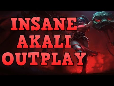 INSANE AKALI OUTPLAY!! MUST WATCH!!