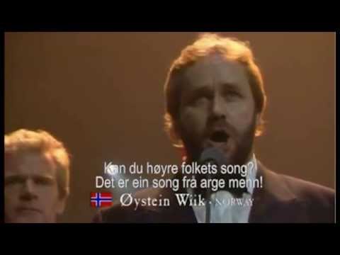 Les Miserables 10th Anniversary - 17 Valjeans Do You Hear the People Sing with Lyrics