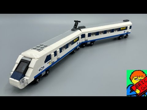 Lego Creator 40518 High Speed Train Speed Build