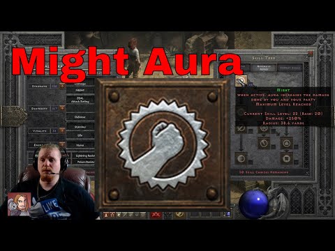 D2R Skills & Abilities - Might Aura (Paladin)