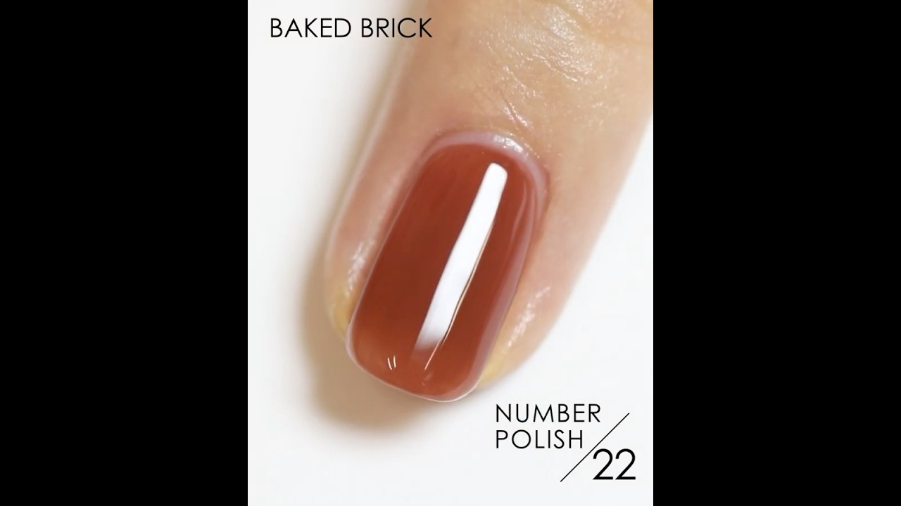 NUMBER POLISH 22 Baked Brick / ベイクドブリック｜D-UP ONLINE SHOP
