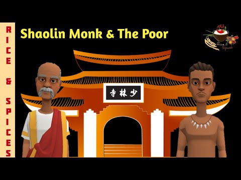 Shaolin Monk & The Poor - (Based on Zen Stories) | Animated Moral Stories