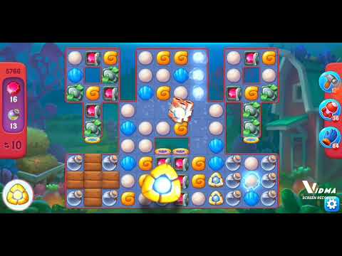 Fishdom. 5766 hard level no boosters and diamonds - 17 moves