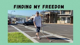 COMING TO TERMS WITH BEING LEGALLY BLIND - Starting White cane training