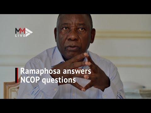Ramaphosa on GBV, Eskom and xenophobia at NCOP