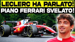 FERRARI SVELA IL PIANO DOPO L'AVVERTIMENTO DI LECLERC! AGGIORNAMENTI PAZZESCHI a Zandvoort e Monza!