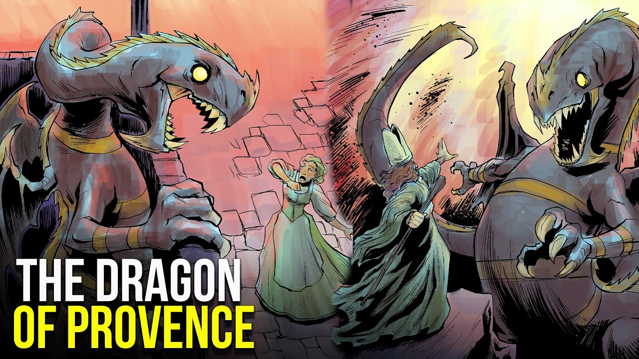 The DANGEROUS Dragon of the Provence Region – Coulobre – French Folklore