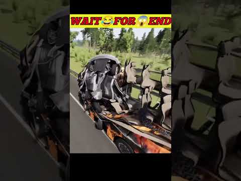 Out of Control Traffic Crashes #39 - BeamNG Drive#shorts #dostiforyou #trending #ytshorts