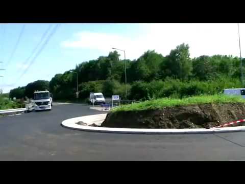 Umbauarbeiten beim "Werkstatt-Kreisverkehr" bis Samstag abgeschlossen