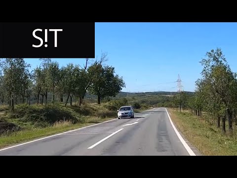 DN58 Caransebes Catre Resita In Trafic