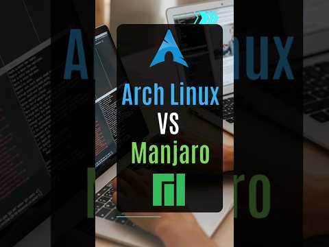 Arch Linux VS Manjaro  #linux #arch #manjaro