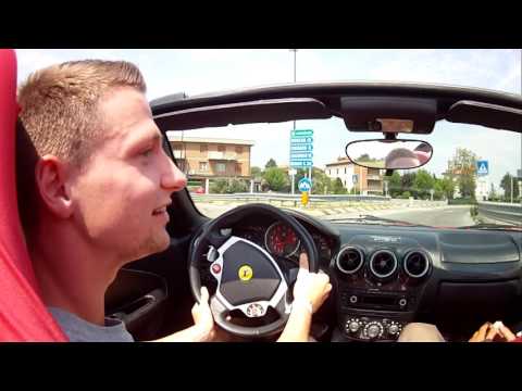 Ferrari F430 Spider fast test drive POV