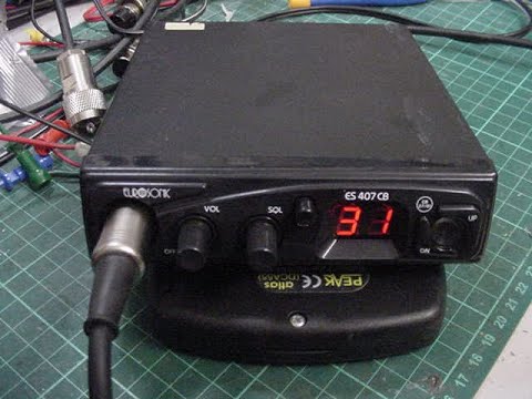 Eurosonic ES407CB UK CB27/81 CB radio (mobile) - Repair & service adjustments
