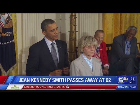 Jean Kennedy Smith, last surviving sibling of JFK, dies