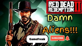 RDR2 (pt 23) UFO #1 Easter egg. No stone left unturned #gaming #tutorial #videogames