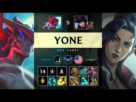 Yone ADC vs Caitlyn: Unstoppable - NA Diamond Patch 25.S1.1