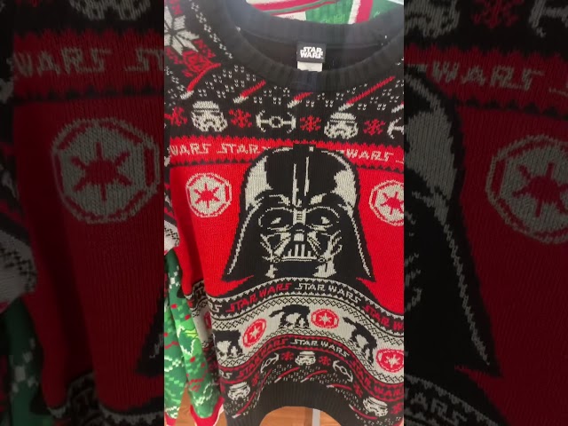Vídeo relacionado con Suéter Feo con Forma de árbol de Navidad de Star Wars Camiseta, Hombre, Negro, XL