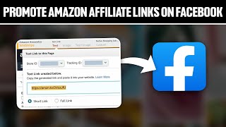 How To Promote Amazon Affiliate Links On Facebook 2024! (Full Tutorial)