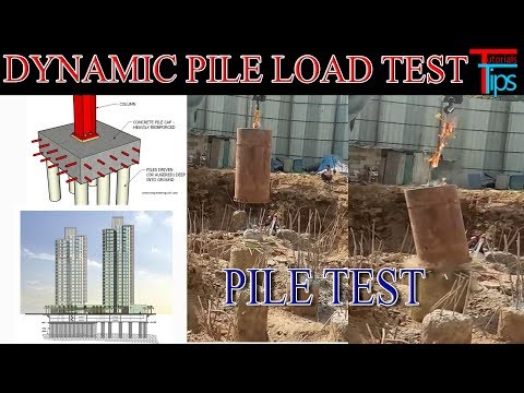 Dynamic pile load testing service
