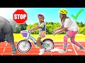 Ruby And Bonnie Learns To Ride A Bike And Safety Rules