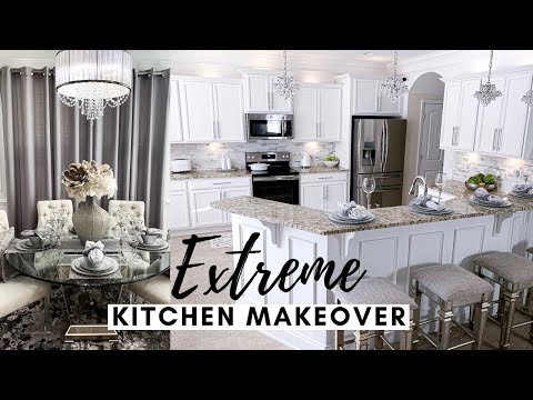 DIY KITCHEN MAKEOVER On A Budget | Before + After Transformation Video