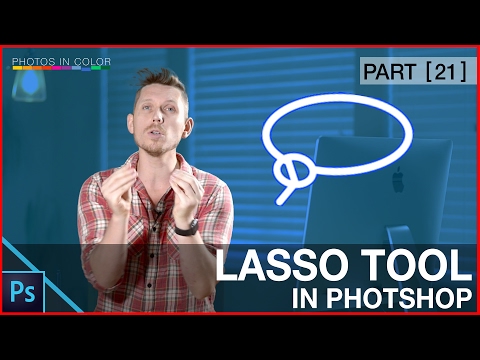 Photoshop Lasso tutorial Learn how to use the magnetic lasso tool in Photoshop