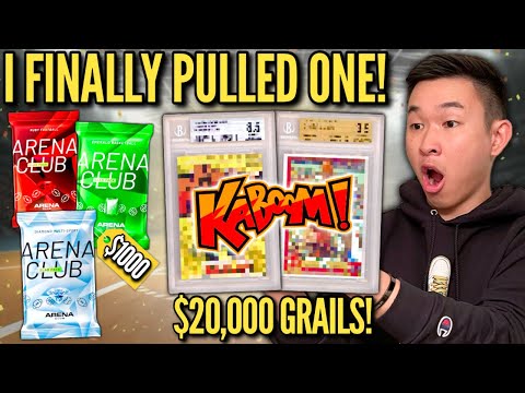 I FINALLY PULLED THE INSANE GRAIL CARDS FROM SLAB PACKS ($20,000)! 😱🔥