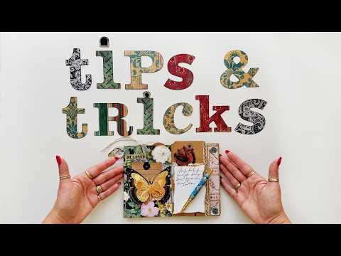 50 Crafting and Journal Making Tips and Tricks