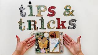 50 Crafting and Journal Making Tips and Tricks