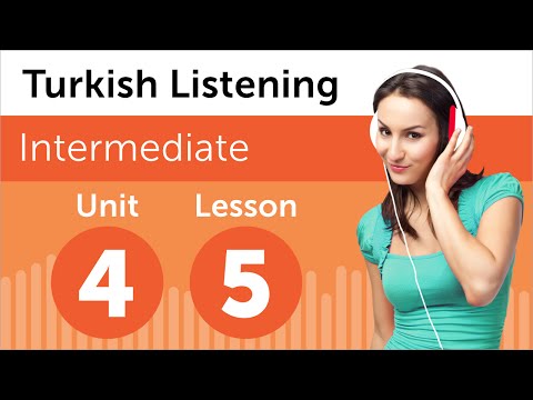 Turkish Listening Practice - Finding Your Way Around a Building in Turkey